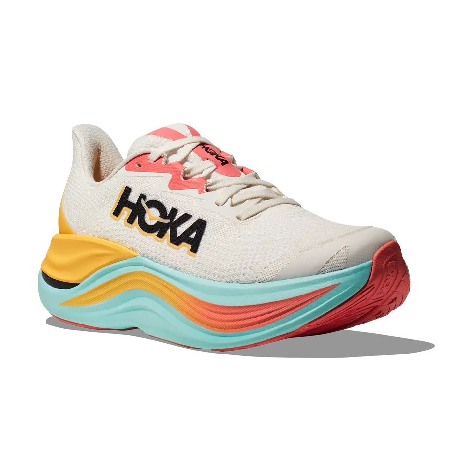 HOKA Women's Skyward X Blanc De Blanc/Swim Day