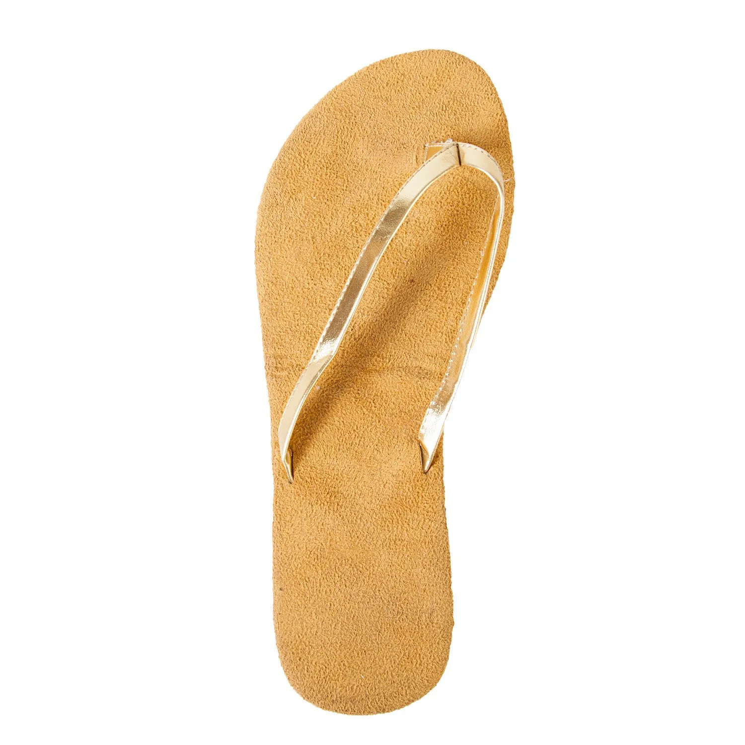 Hounds Women's Bendable Flip Flops - Gold