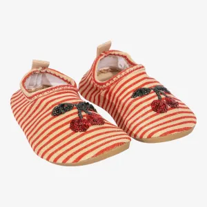 Jade Swim Shoes - Glitter Stripe