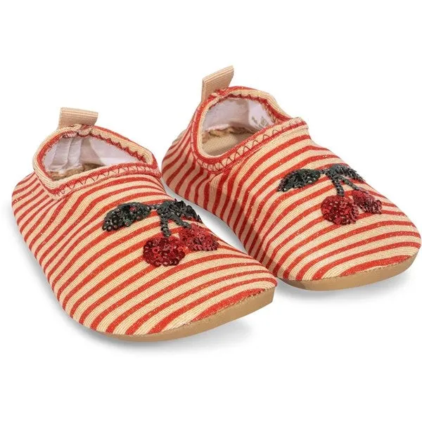 Konges Sløjd Jade Swim Shoes Glitter Stripe