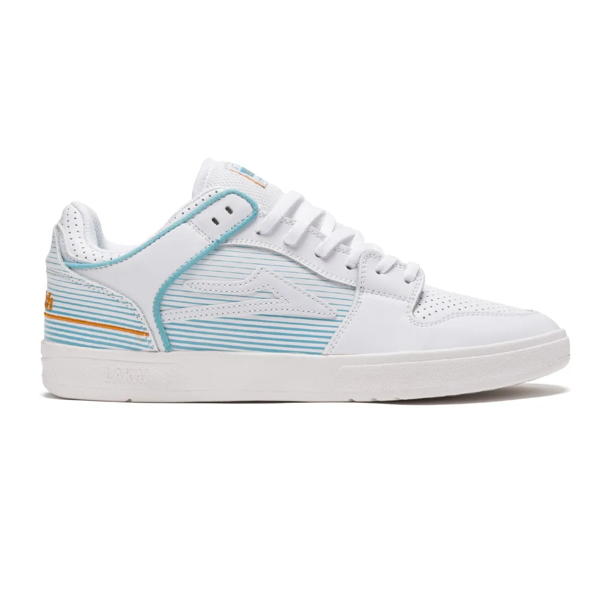 Lakai Shoes Telford Low - Blue/White Leather