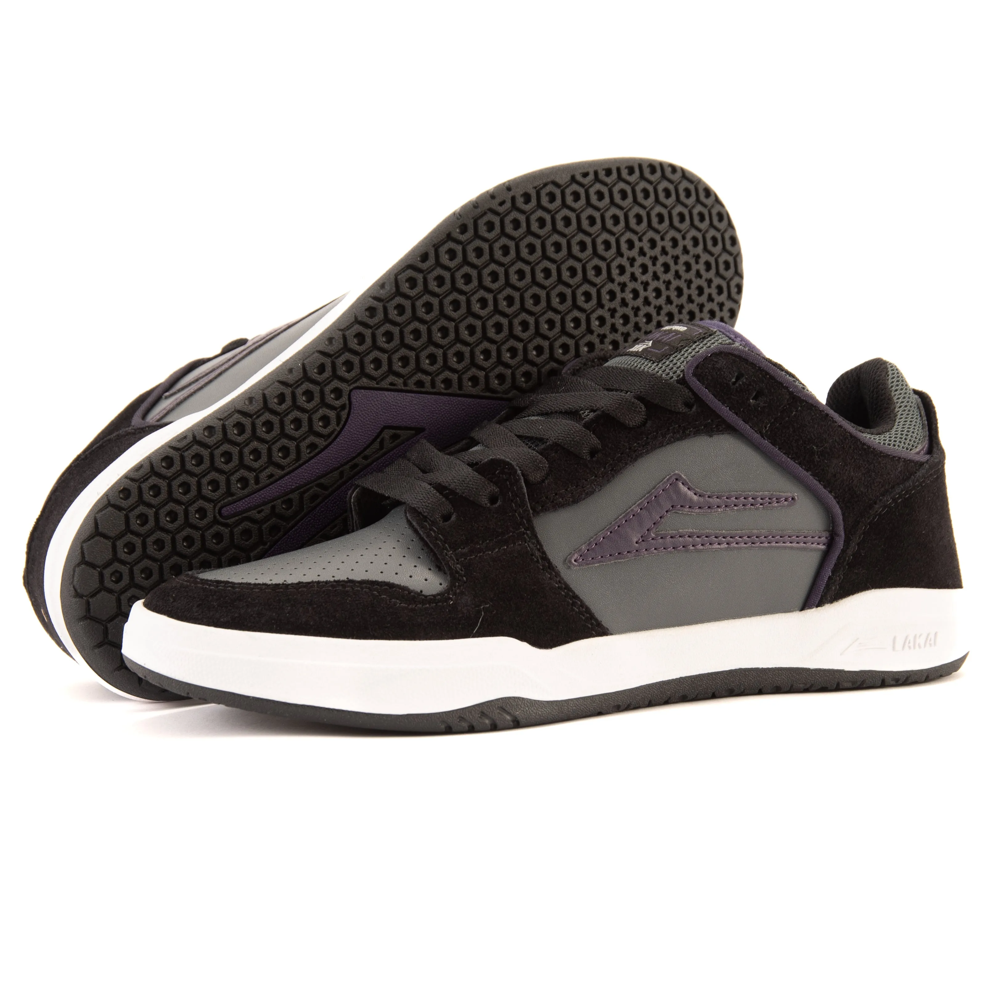 Lakai - Telford Low (Black/Grey Suede) *SALE