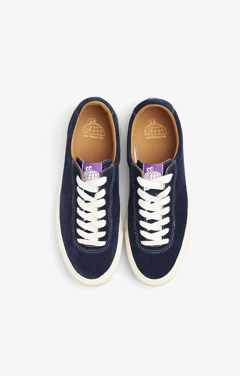 Last Resort AB VM001 Lo Suede Shoe, Old Blue/White