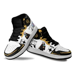 Law Trafalgar Kids Sneakers Custom Anime OP Shoes For Kids