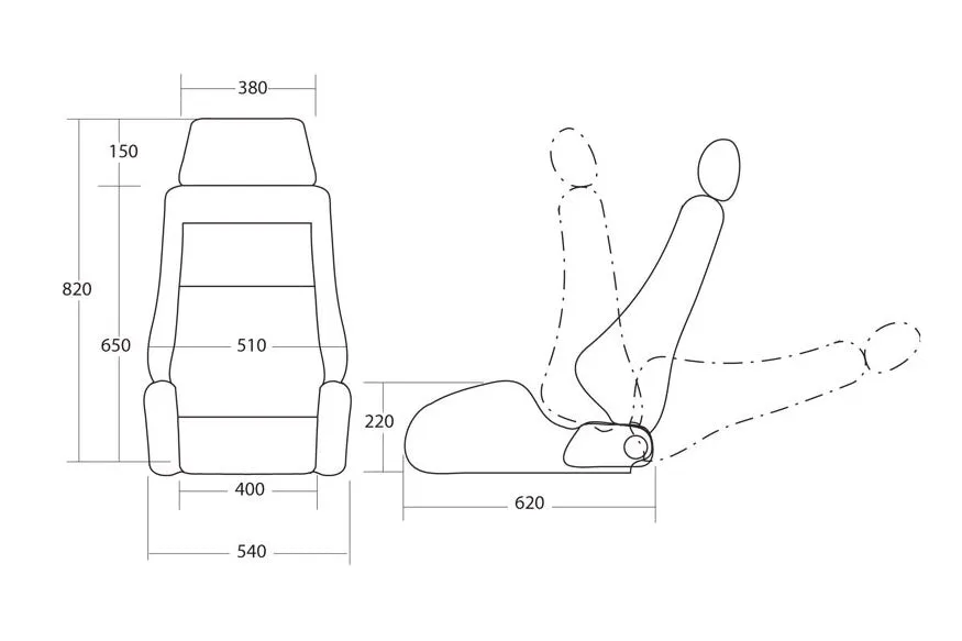 Lemans Seat: 4 different styles