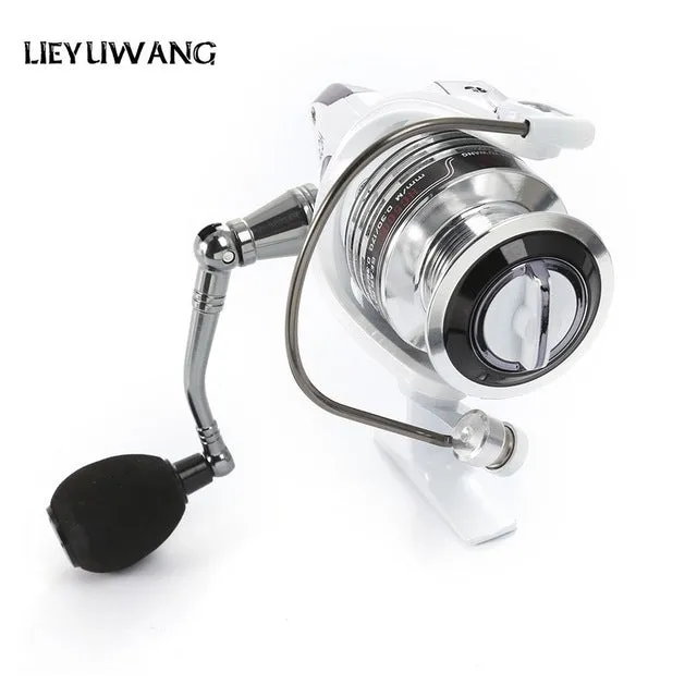 LIE YU WANG Spinning Reel 13   1 Bearing Balls Spinning Reel Super Strong Fishing Reel 5.2:1 Carp Fishing Spinner For Fishing