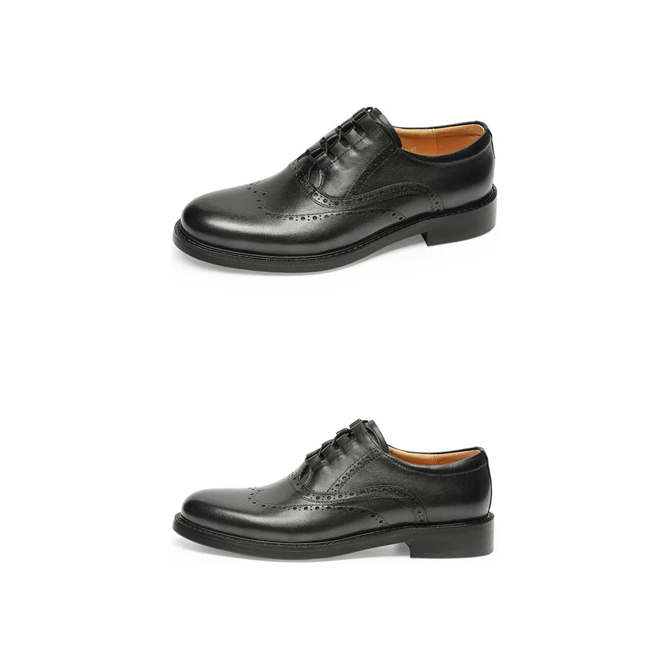 LuxeLeather Exotic Oxford Dress Shoes