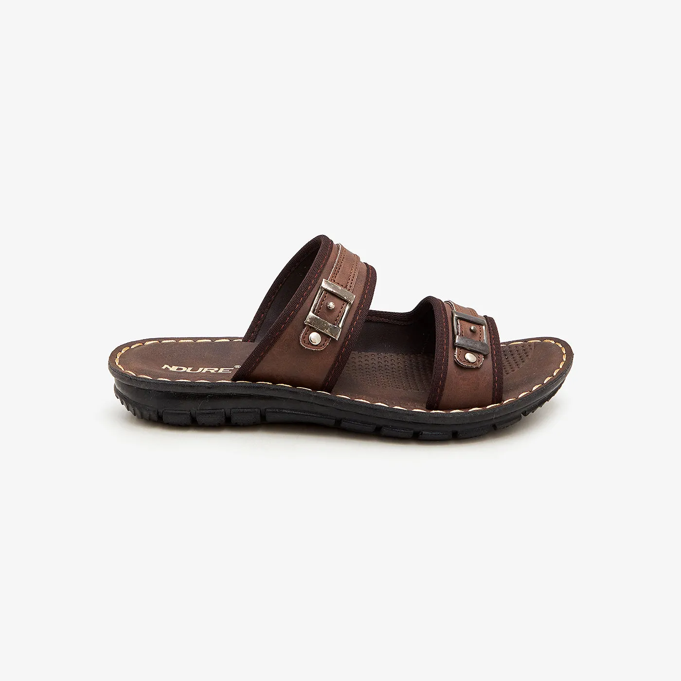 Men's Double Buckle Chappals