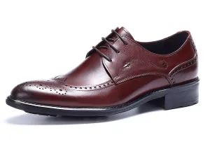 Men's Lace-up Brogues Leather Derby