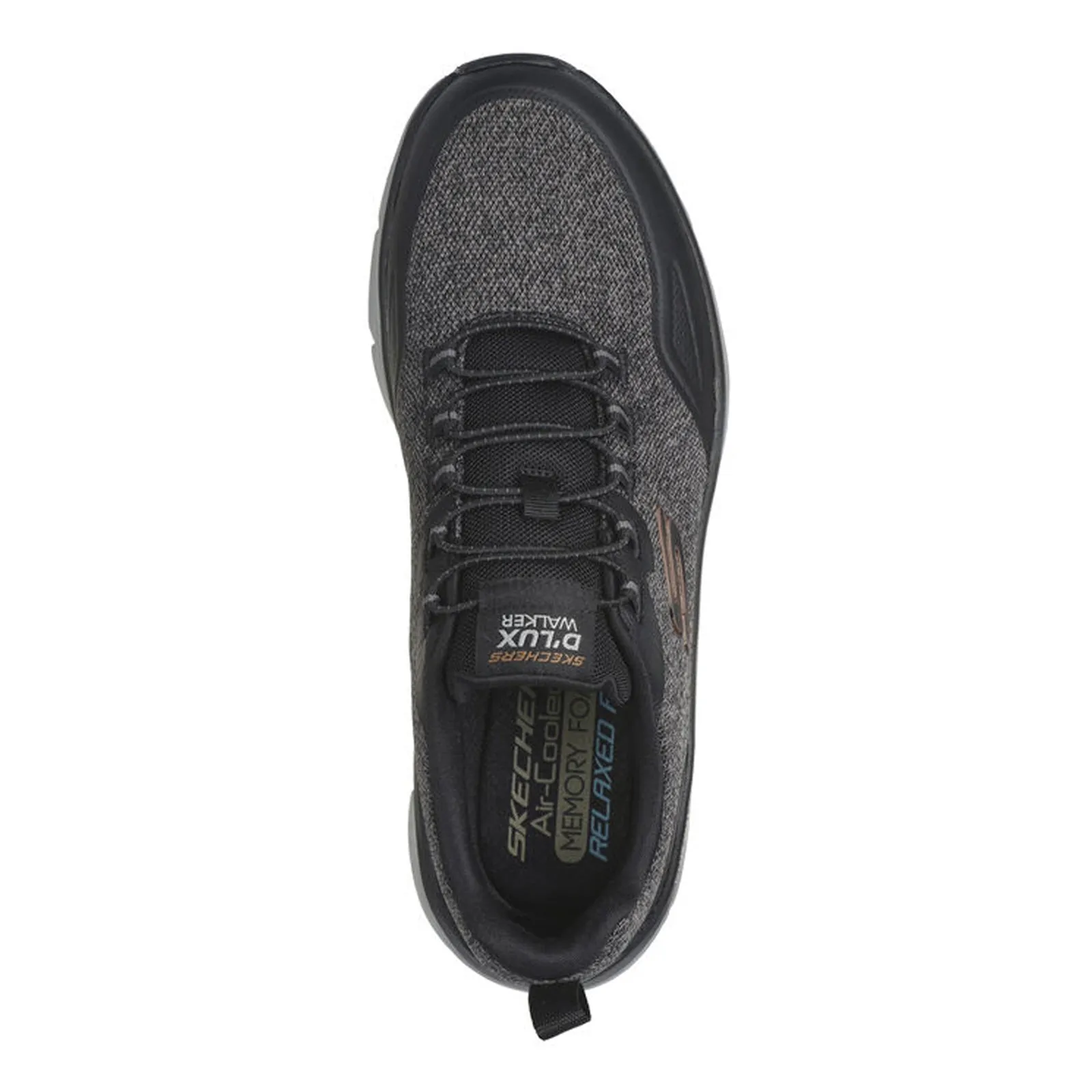 Men's Skechers, Relaxed Fit: D'Lux Walker 2.0 - Steadyway Walking Shoe - Extra Wide Width