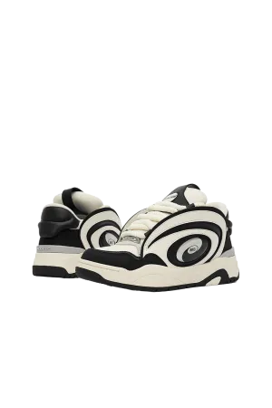 MODITEC Snail Shoes Black And White Panda Skateboarding Shoes