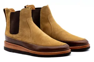 Morgan Suede Boots - Khaki