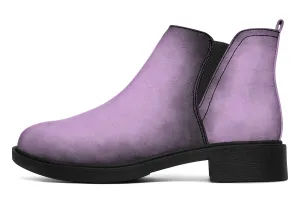 Mystic Dusk Chelsea Boots - Comfy Slip-On - Soft & Water-Resistant Micro-Suede Vegan Shoes