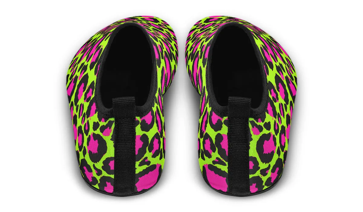 Neon Leopard Water Shoes