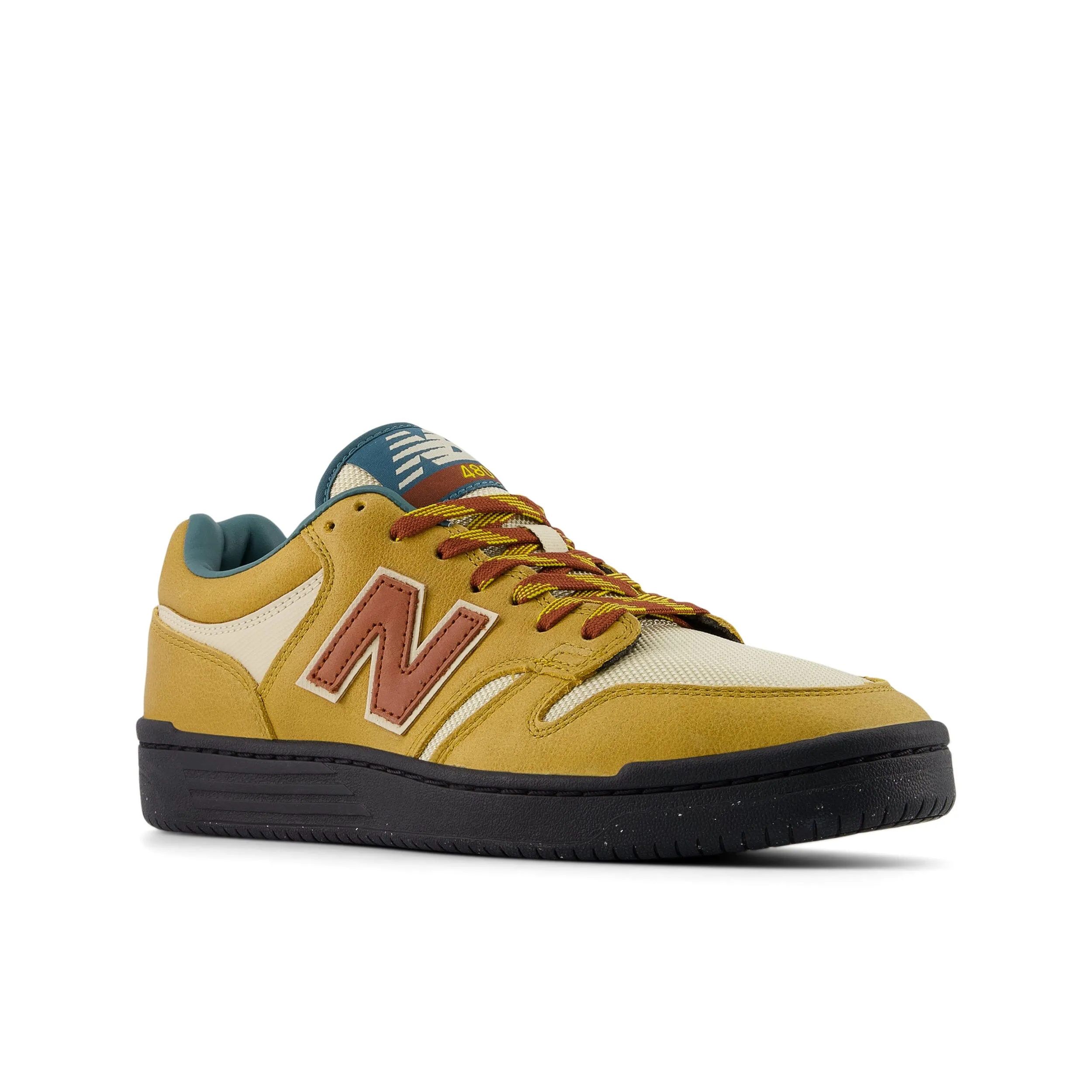 New Balance Numeric 480 Trail - British Tan Emerald Green