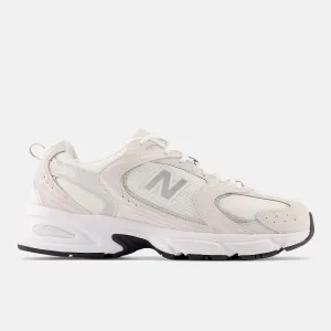 New Balance Unisex 530 Fashion Trainers - Sea Salt / Grey