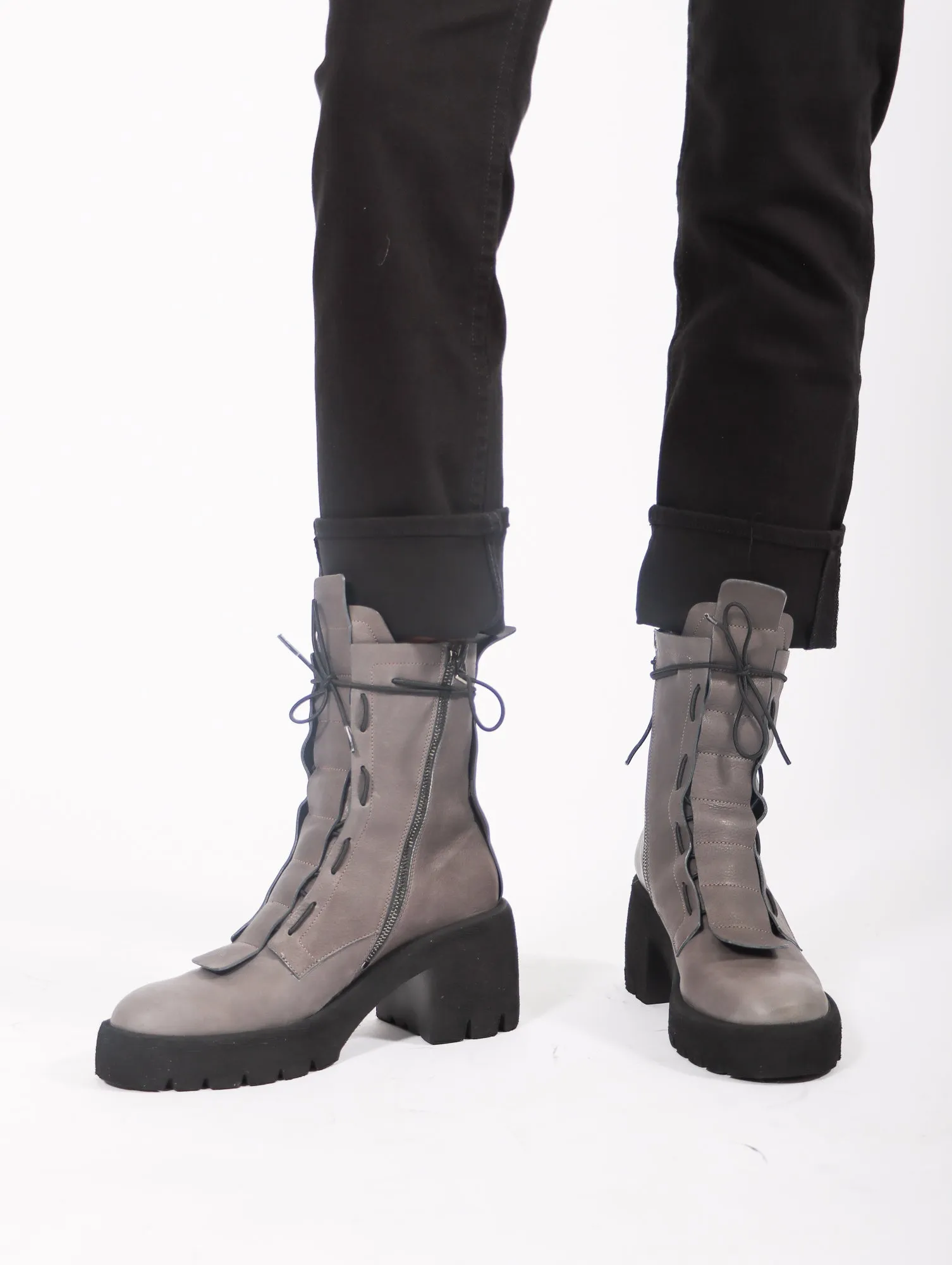 New You Boots in Grey by Puro