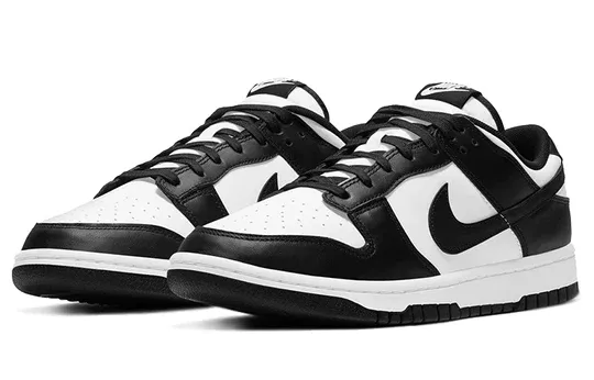 Nike Men's Dunk Low Shoes - Black / White