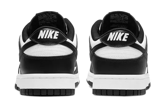 Nike Men's Dunk Low Shoes - Black / White