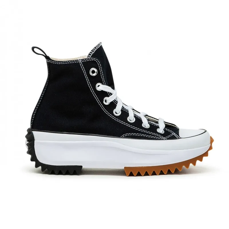 Original Converse Run Star Hike Platform High Top Men and Women Unisex Skateboarding Sneakers Black Classic Canvas Shoes