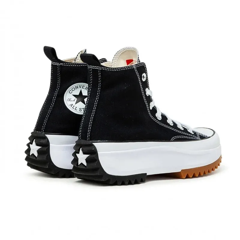 Original Converse Run Star Hike Platform High Top Men and Women Unisex Skateboarding Sneakers Black Classic Canvas Shoes