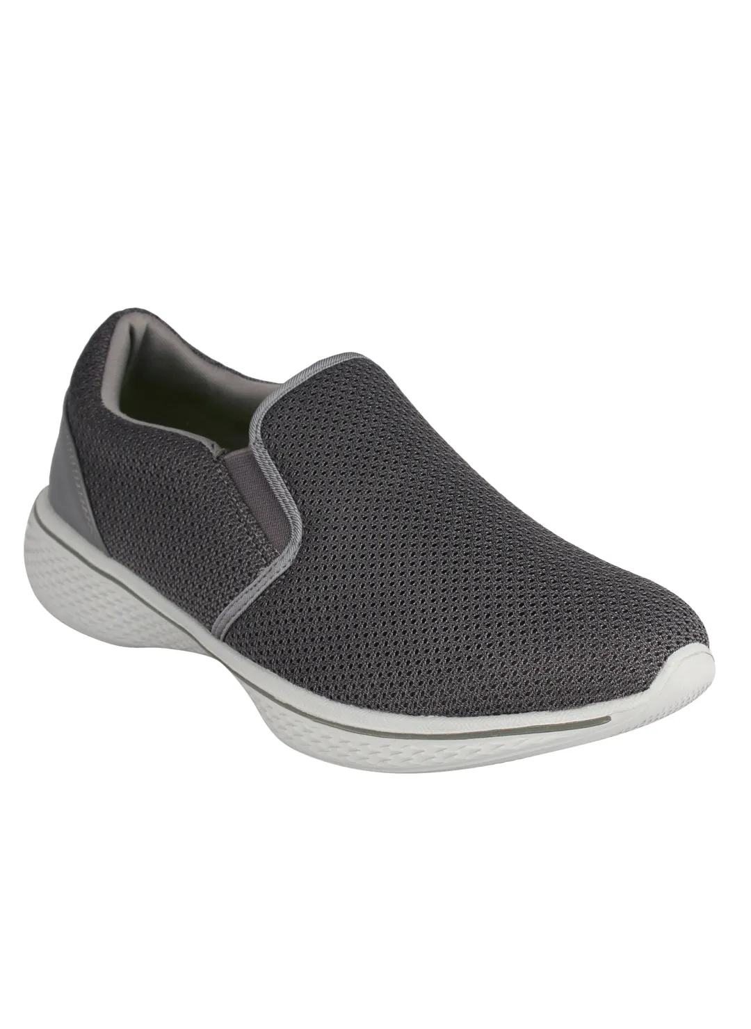 Pelle Albero Mens Grey Comfortable Sports Shoes