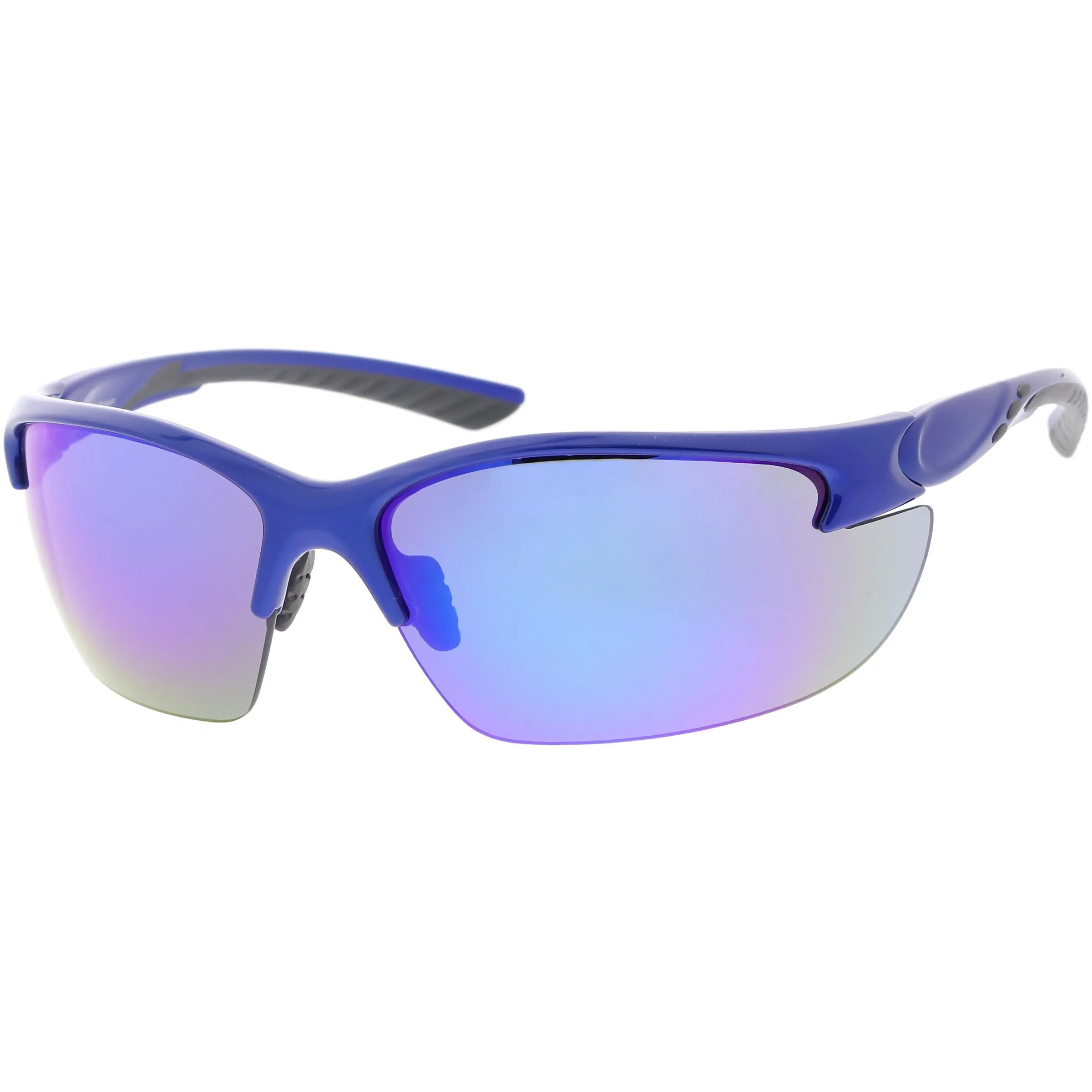 Performance Competition Half Frame Wrap Around Sports Sunglasses C800