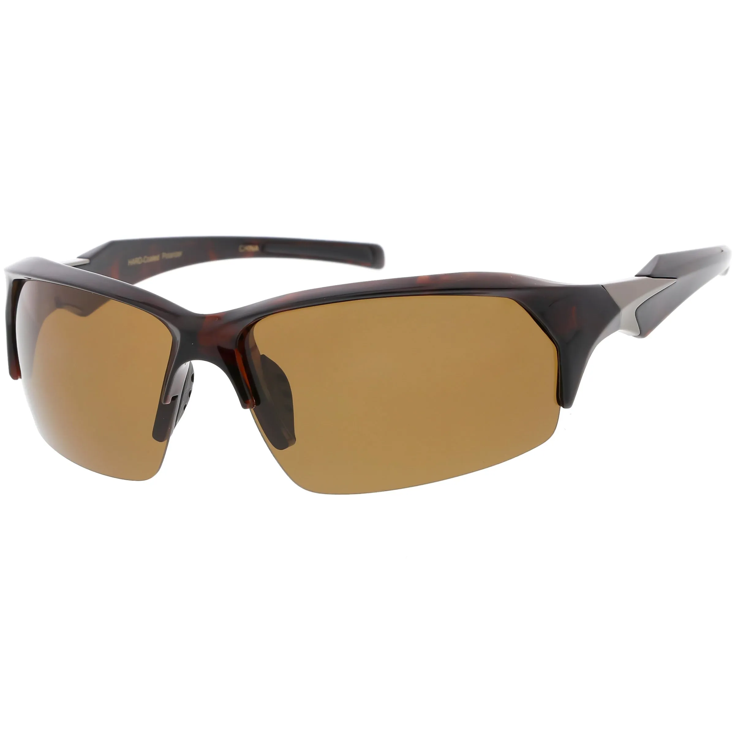 Performance Half Frame Sports Jacket Polarized Sunglasses C802