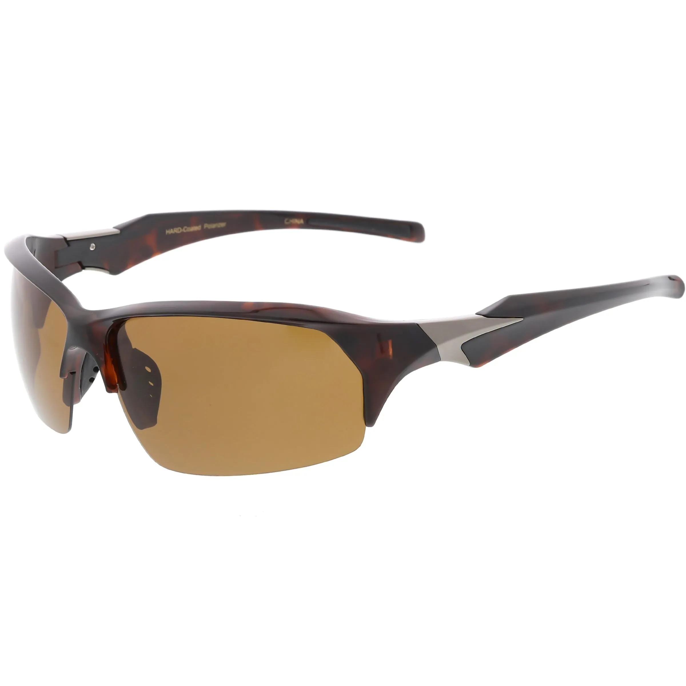 Performance Half Frame Sports Jacket Polarized Sunglasses C802