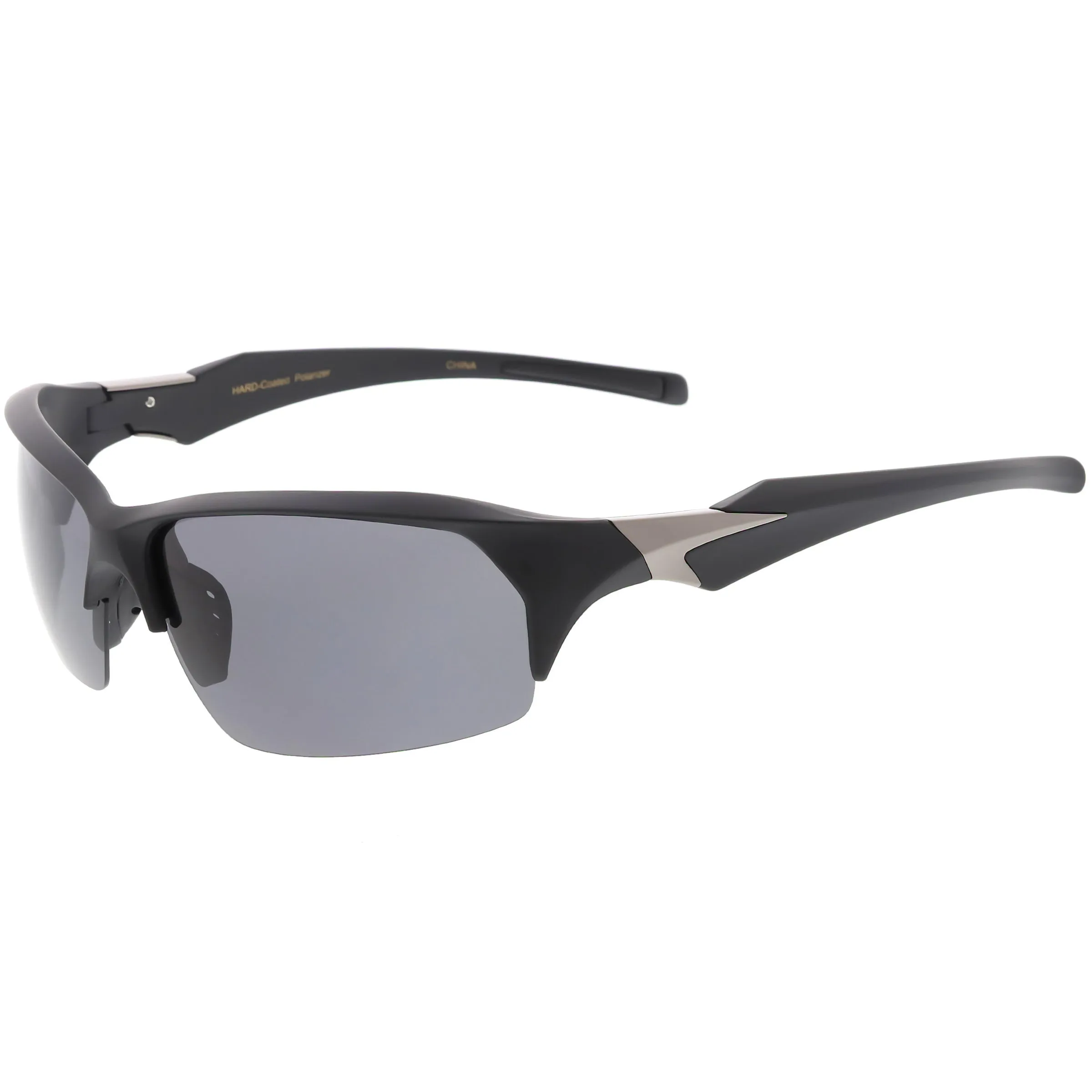 Performance Half Frame Sports Jacket Polarized Sunglasses C802