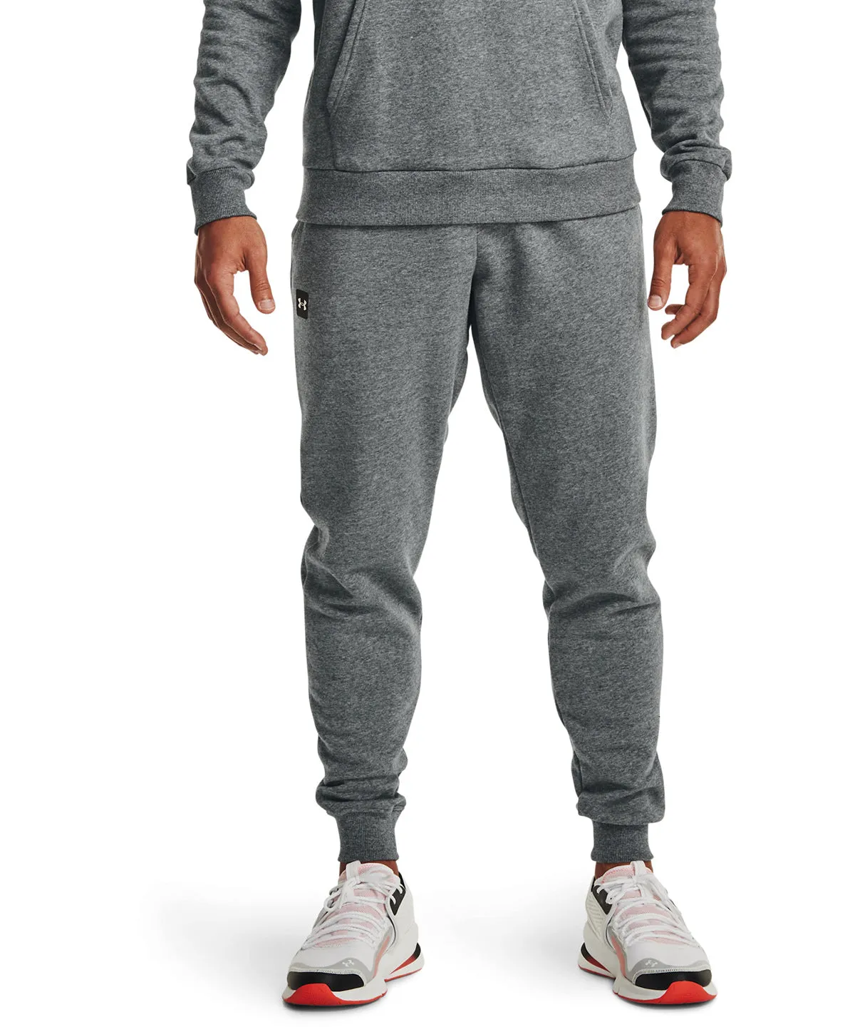 Pitch Grey Light Heather/Onyx White - Rival fleece jogger