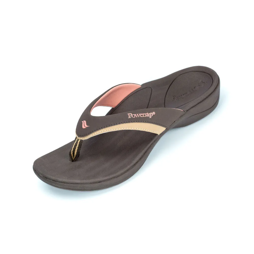 PowerStep Women's Sandals with Arch Support | Orthotic Plantar Fasciitis Relief