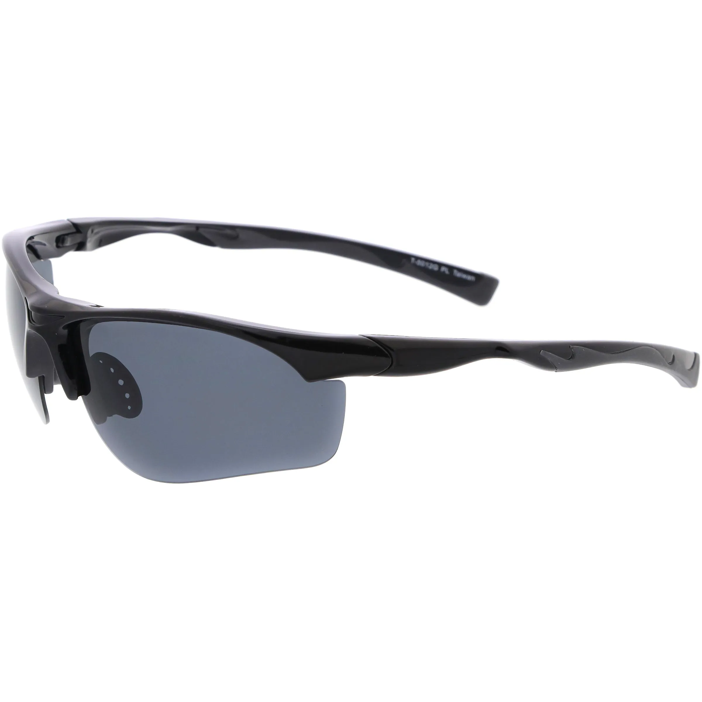 Premium Half Frame Polarized TR-90 Sports Wrap Sunglasses C818 70mm