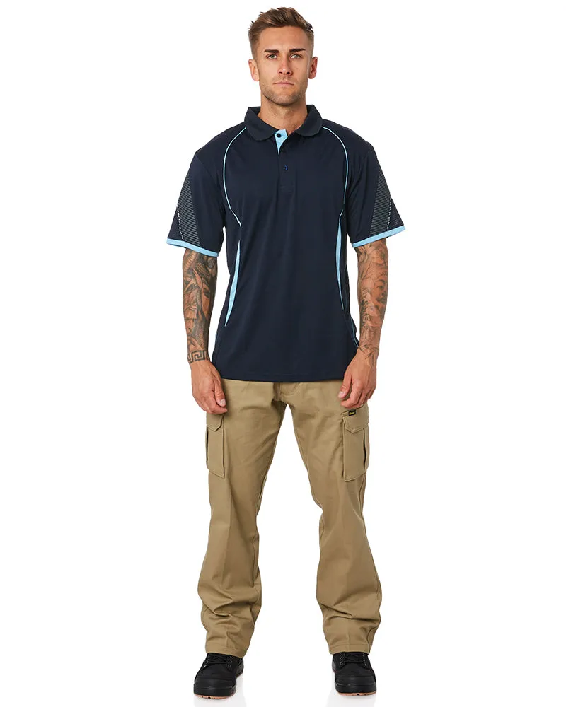 Razor Polo - Navy/Sky