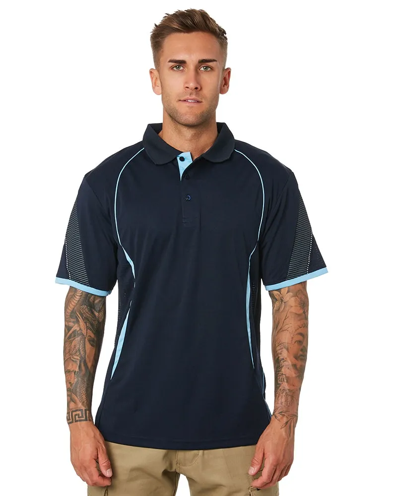 Razor Polo - Navy/Sky