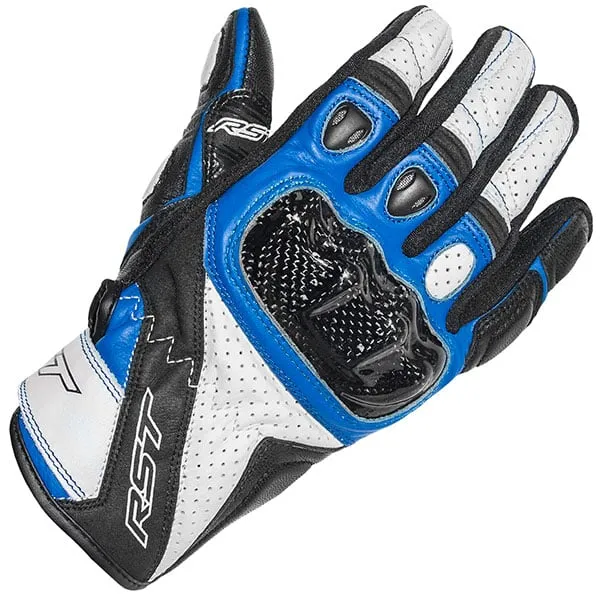 RST RST Stunt 3 CE Mixed Gloves - Blue