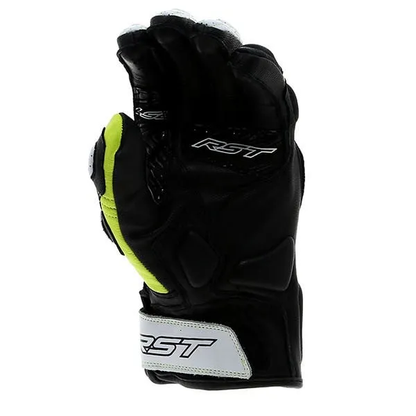 RST Stunt 3 CE Mixed Gloves - Flo Yellow