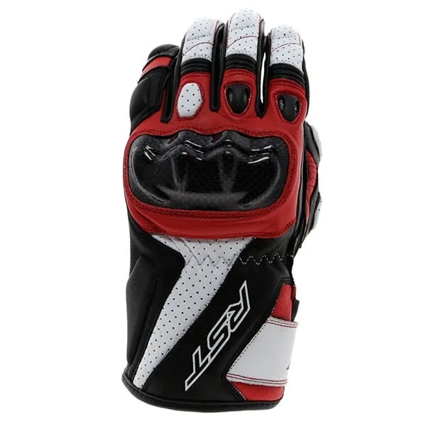 RST Stunt 3 CE Mixed Gloves - Red