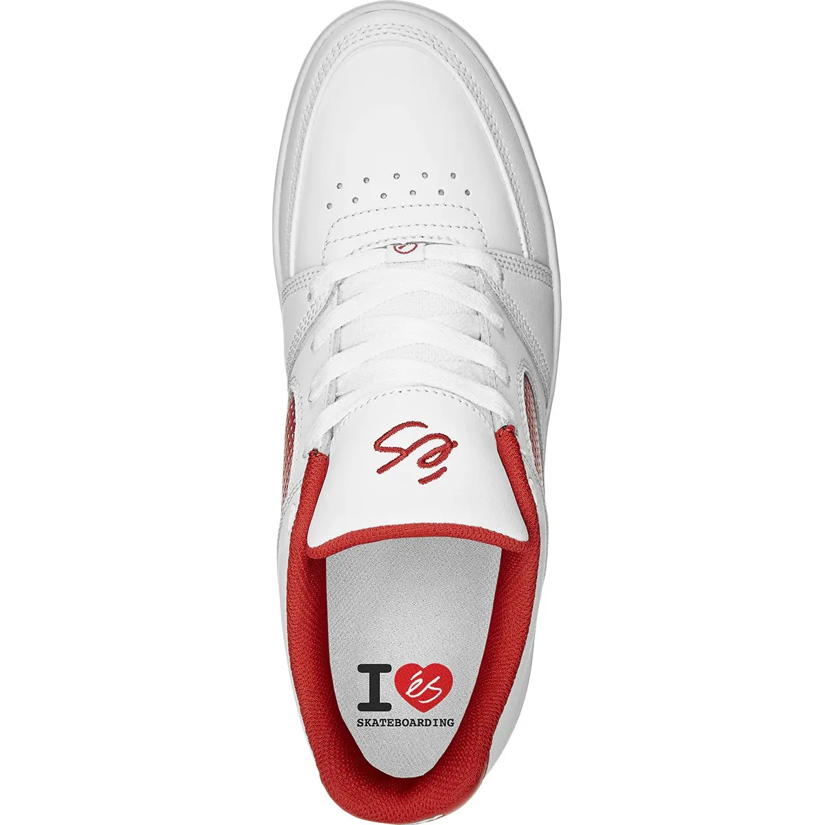 éS Shoes Accel Slim x Go Skateboarding Day - White/Red