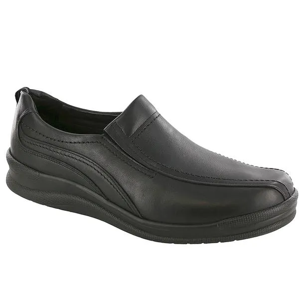 SAS Cruise On Loafer Black Leather (Men's)