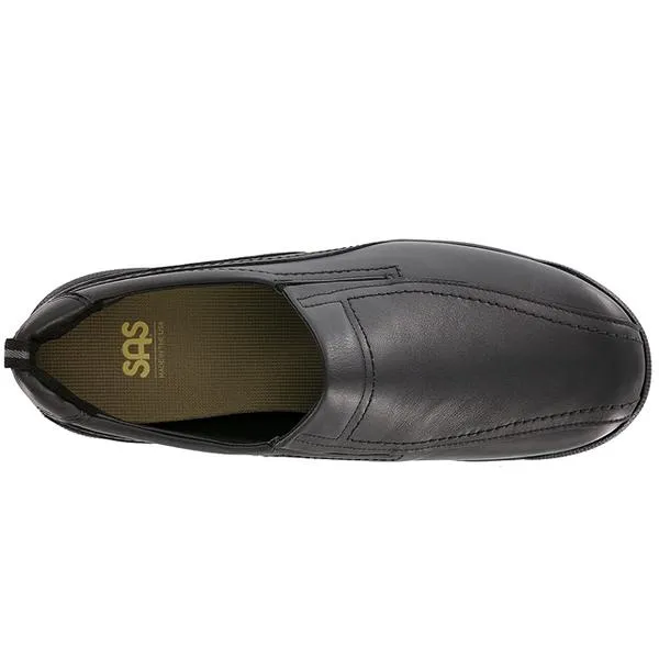 SAS Cruise On Loafer Black Leather (Men's)