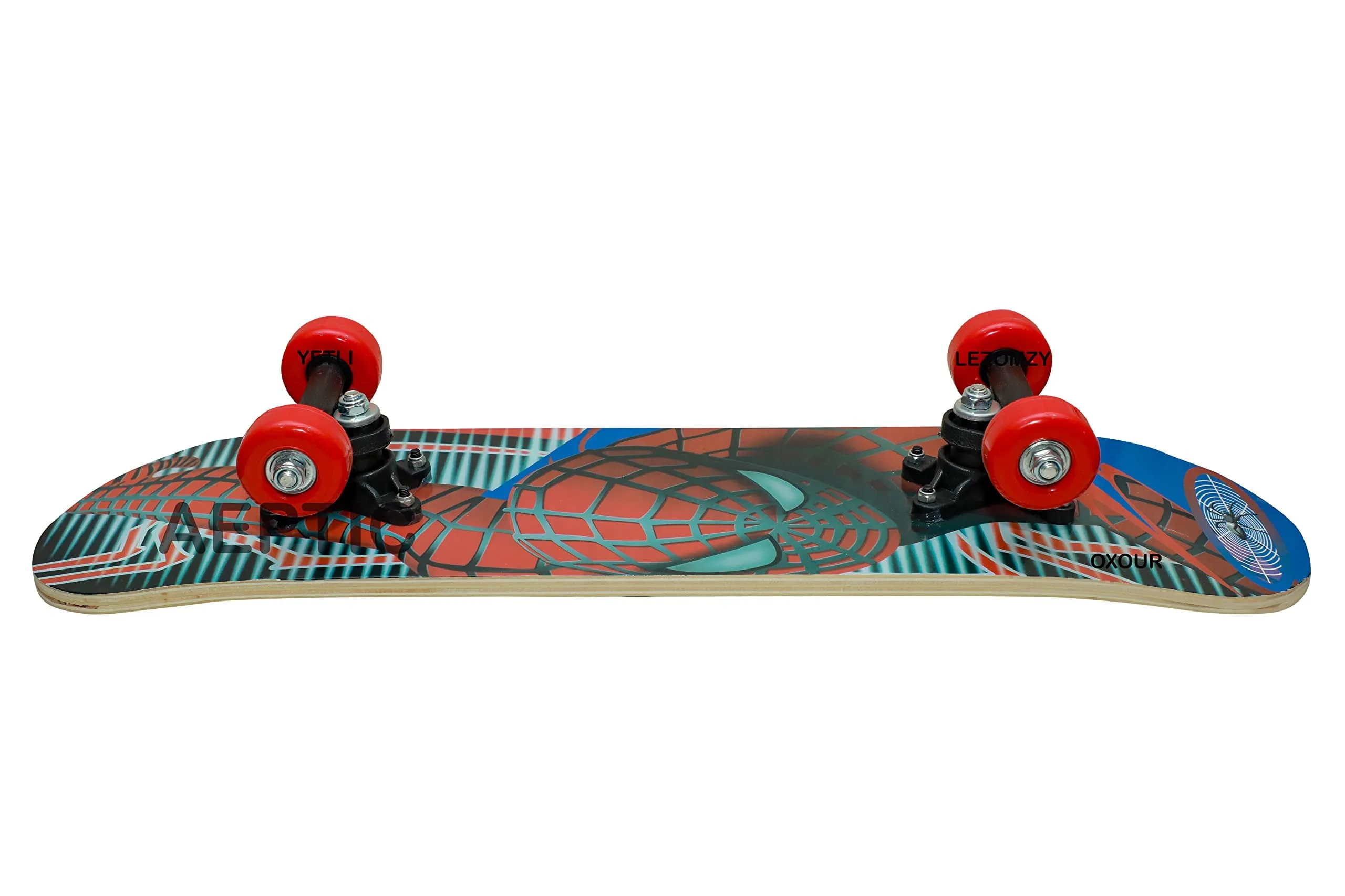 Sell pluse Skateboard 23"X 6" Complete Skateboard, Double Kick Concave Skate Board 9 Layer Plywood Deck Standard Skateboards For Kids Boys Girls Beginners Teens Adult-Mickeyy