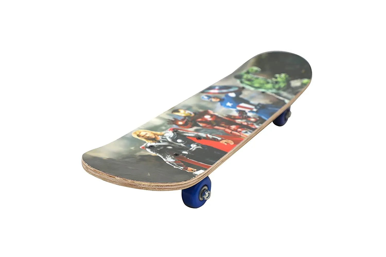 Sell pluse® Skateboard 23''x 6'' Complete Skateboard, Double Kick Concave Skate Board 7 Layer Plywood Deck Standard Skateboards for Kids Boys Girls Beginners Teens Adult-DOGDE CAR