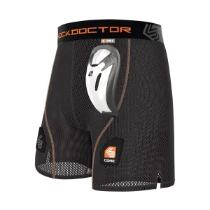 Shock Doctor Shorts - Core Loose Hockey Short w/BioFlex Cup 2.0