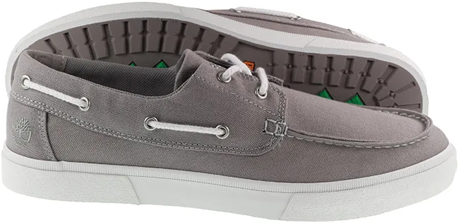 Timberland Boots Mens Union Wharf 2.0 Boat Shoe Mid Grey