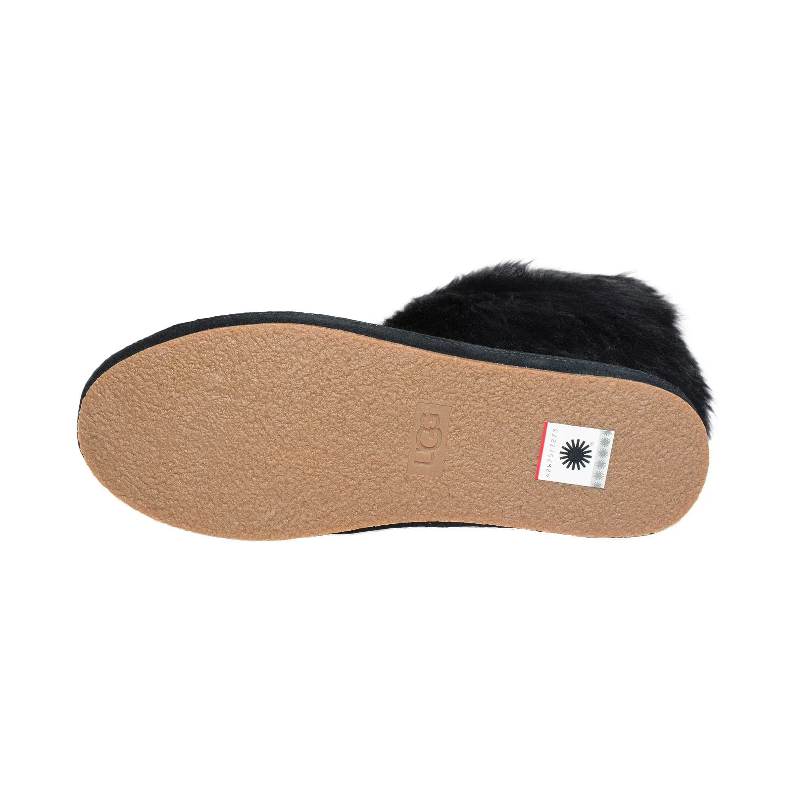 UGG Antoine Fur Black Shoes