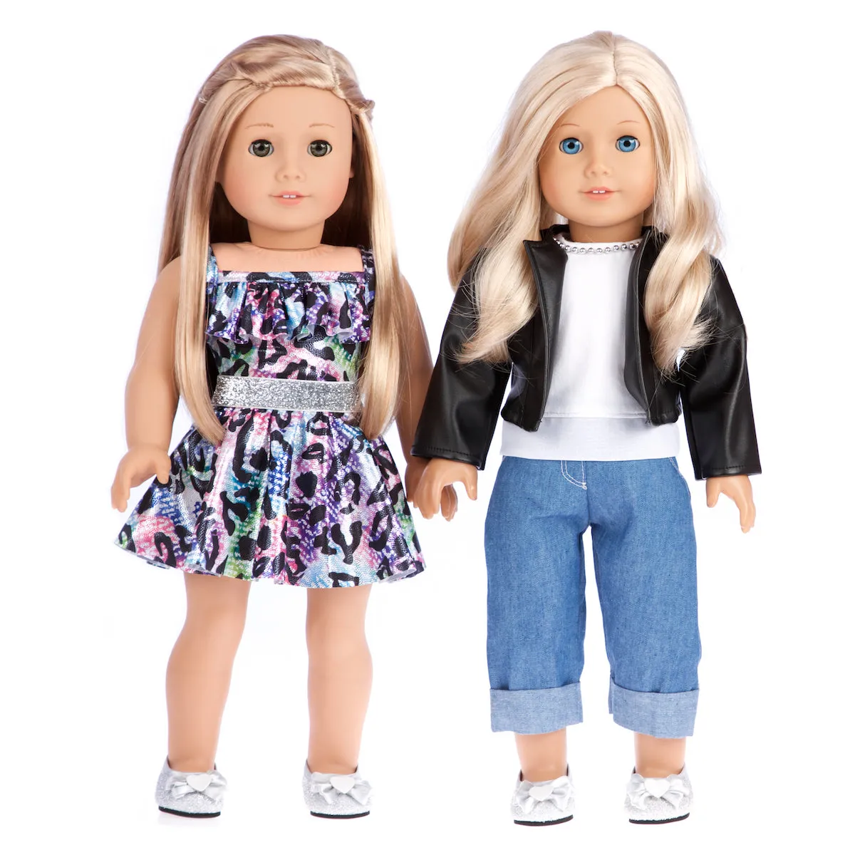 Ultimate Doll Playset - 6 Pieces Mix and Match 18 inch Doll Outfits