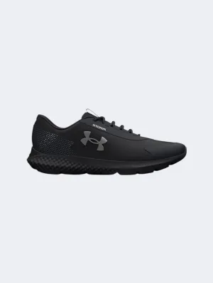 Under Armour Charged Rogue 3 Men Running Shoes Black/Silver