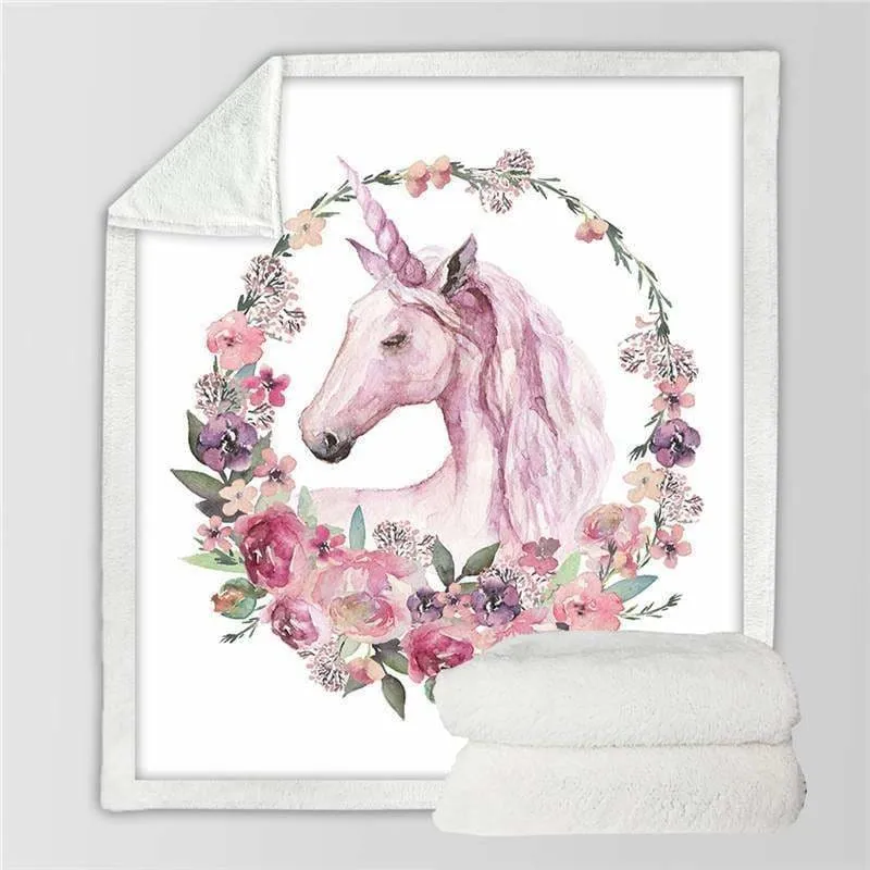 Unicorn Blanket For Kids Just For You