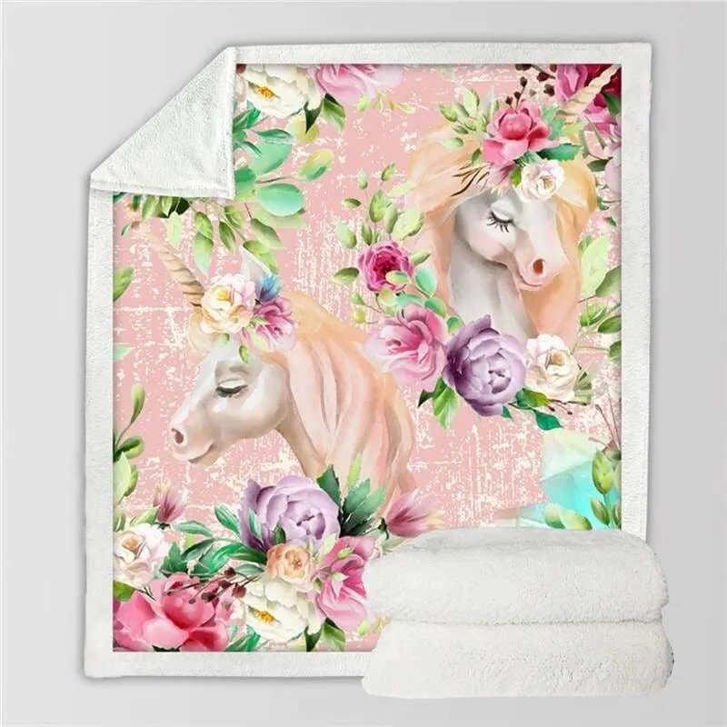 Unicorn Blanket For Kids Just For You